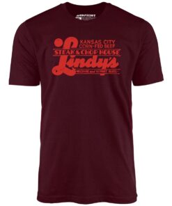 Lindy’s Steak & Chop House – Los Angeles, CA – Vintage Restaurant – Unisex T-Shirt
