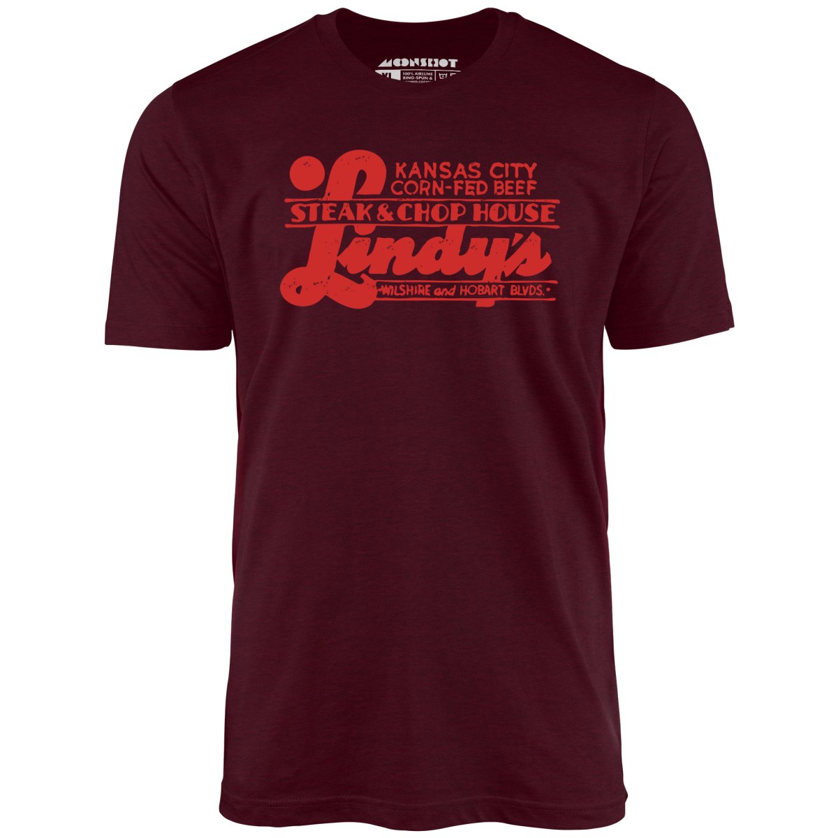 Lindy's Steak & Chop House - Los Angeles, CA - Vintage Restaurant - Unisex T-Shirt Lindy's Steak & Chop House - Los Angeles, CA - Vintage Restaurant - Unisex T-Shirt