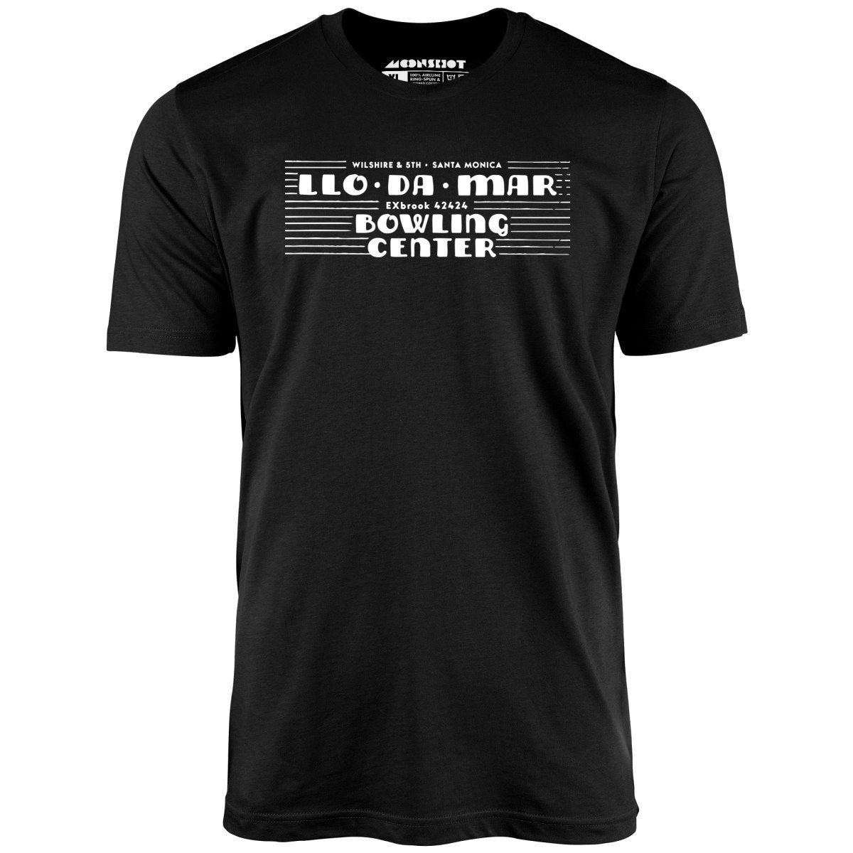 Llo-Da-Mar - Santa Monica, CA - Vintage Bowling Alley - Unisex T-Shirt Llo-Da-Mar - Santa Monica, CA - Vintage Bowling Alley - Unisex T-Shirt