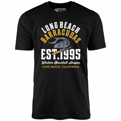 Long Beach Barracudas – California – Vintage Defunct Baseball Teams – Unisex T-Shirt