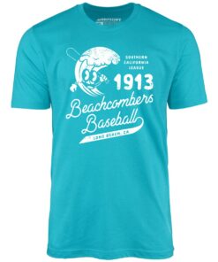 Long Beach Beachcombers – California – Vintage Defunct Baseball Teams – Unisex T-Shirt