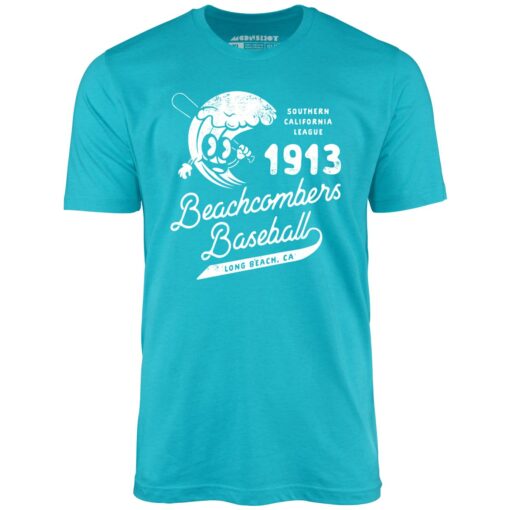 Long Beach Beachcombers – California – Vintage Defunct Baseball Teams – Unisex T-Shirt