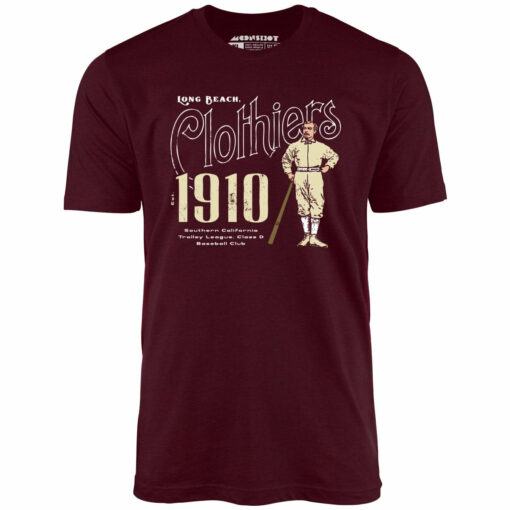 Long Beach Clothiers – California – Vintage Defunct Baseball Teams – Unisex T-Shirt