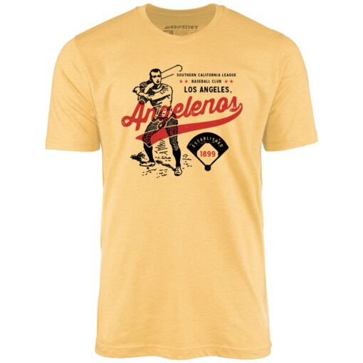 Los Angeles Angelenos – California – Vintage Defunct Baseball Teams – Unisex T-Shirt