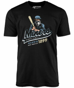 Madrid Miners – New Mexico – Vintage Defunct Baseball Teams – Unisex T-Shirt