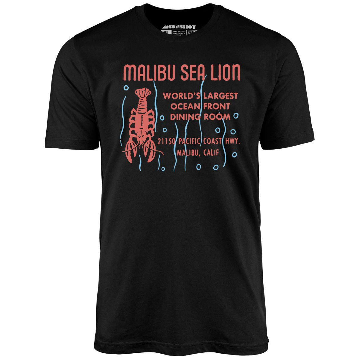 Malibu Sea Lion - Malibu, CA - Vintage Restaurant - Unisex T-Shirt Malibu Sea Lion - Malibu, CA - Vintage Restaurant - Unisex T-Shirt