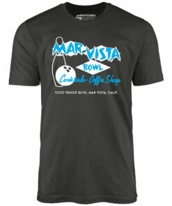Mar Vista Bowl – Los Angeles, CA – Vintage Bowling Alley – Unisex T-Shirt