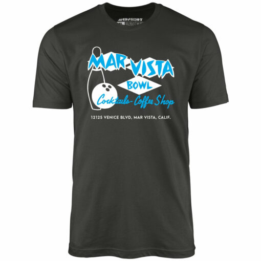 Mar Vista Bowl – Los Angeles, CA – Vintage Bowling Alley – Unisex T-Shirt