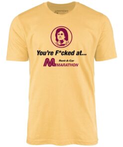 Marathon Car Rental – Planes, Trains and Automobiles – Unisex T-Shirt Marathon Car Rental – Planes, Trains and Automobiles – Unisex T-Shirt