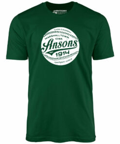 Marshalltown Ansons – Iowa – Vintage Defunct Baseball Teams – Unisex T-Shirt