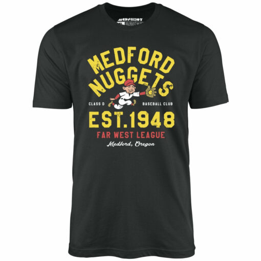 Medford Nuggets – Oregon – Vintage Defunct Baseball Teams – Unisex T-Shirt