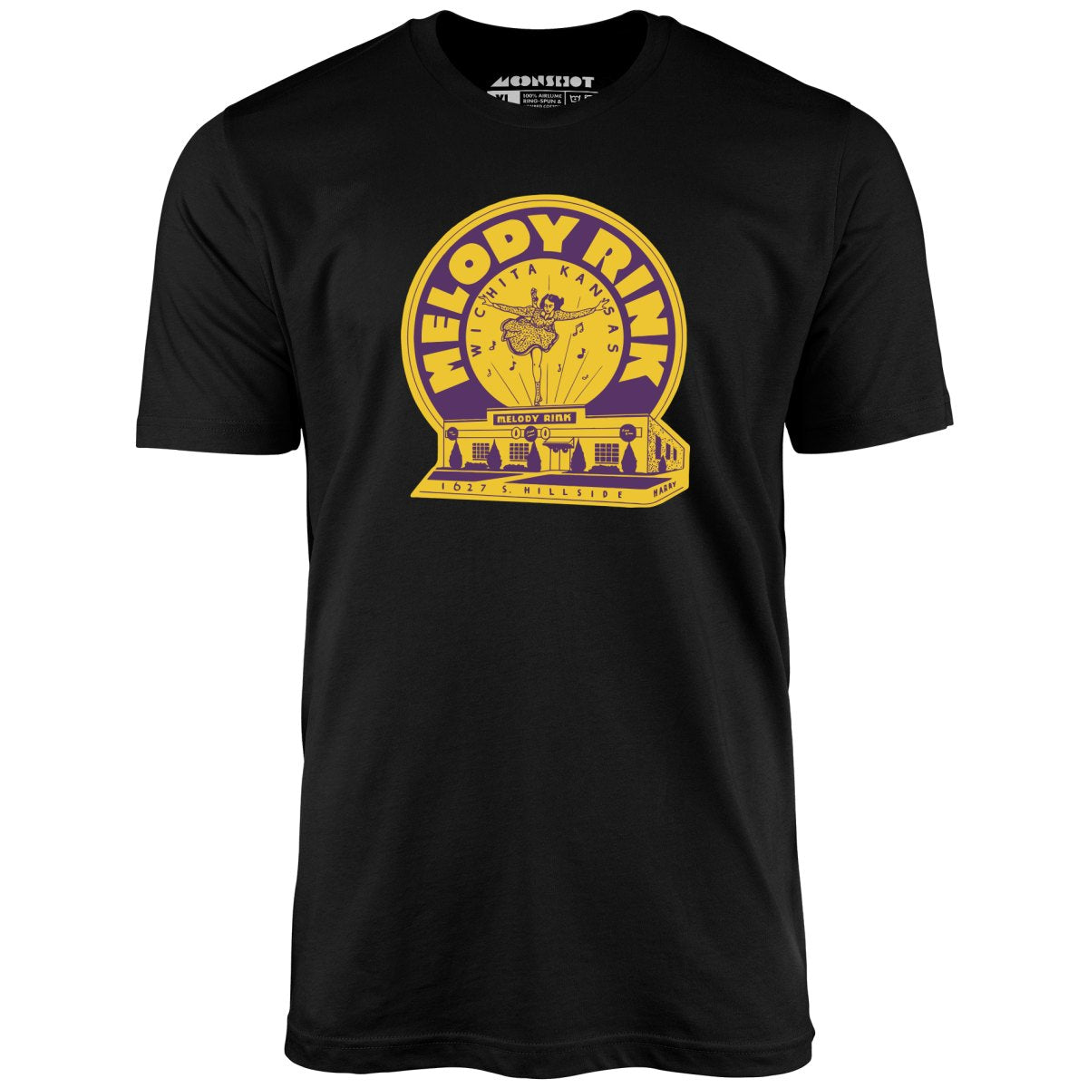 Melody Rink - Witchita, KS - Vintage Roller Rink - Unisex T-Shirt Melody Rink - Witchita, KS - Vintage Roller Rink - Unisex T-Shirt