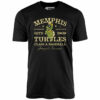 Memphis Turtles – Tennessee – Vintage Defunct Baseball Teams – Unisex T-Shirt