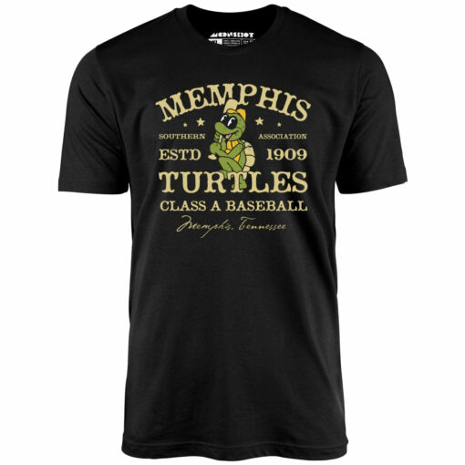 Memphis Turtles – Tennessee – Vintage Defunct Baseball Teams – Unisex T-Shirt