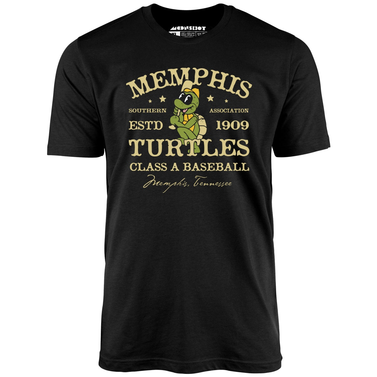 Memphis Turtles - Tennessee - Vintage Defunct Baseball Teams - Unisex T-Shirt Memphis Turtles - Tennessee - Vintage Defunct Baseball Teams - Unisex T-Shirt