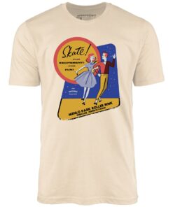 Menlo Park Roller Rink – Perkasie, PA – Vintage Roller Rink – Unisex T-Shirt Menlo Park Roller Rink – Perkasie, PA – Vintage Roller Rink – Unisex T-Shirt