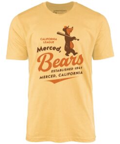 Merced Bears – California – Vintage Defunct Baseball Teams – Unisex T-Shirt