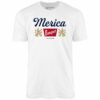Merica Banquet Beer – Unisex T-Shirt