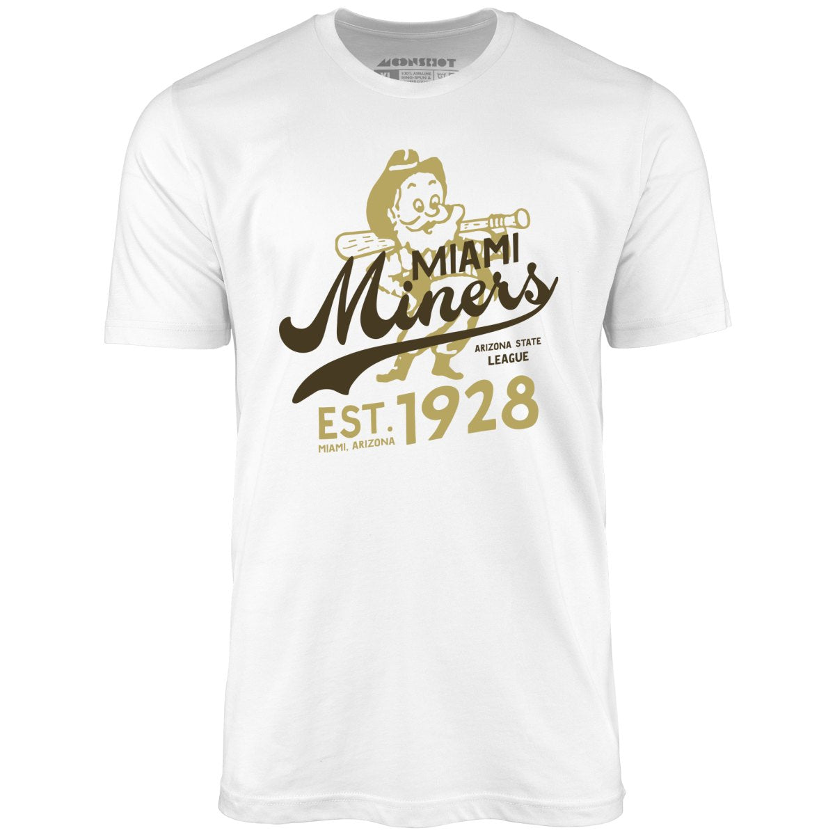 Miami Miners - Arizona - Vintage Defunct Baseball Teams - Unisex T-Shirt Miami Miners - Arizona - Vintage Defunct Baseball Teams - Unisex T-Shirt