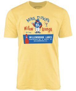 Mike Ditka’s Willow Lounge – Willowbrook, IL – Vintage Bowling Alley – Unisex T-Shirt