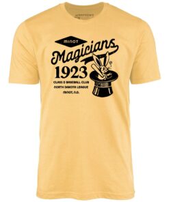 Minot Magicians – North Dakota – Vintage Defunct Baseball Teams – Unisex T-Shirt Minot Magicians – North Dakota – Vintage Defunct Baseball Teams – Unisex T-Shirt
