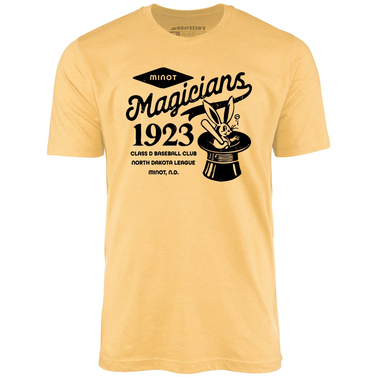 Minot Magicians - North Dakota - Vintage Defunct Baseball Teams - Unisex T-Shirt Minot Magicians - North Dakota - Vintage Defunct Baseball Teams - Unisex T-Shirt