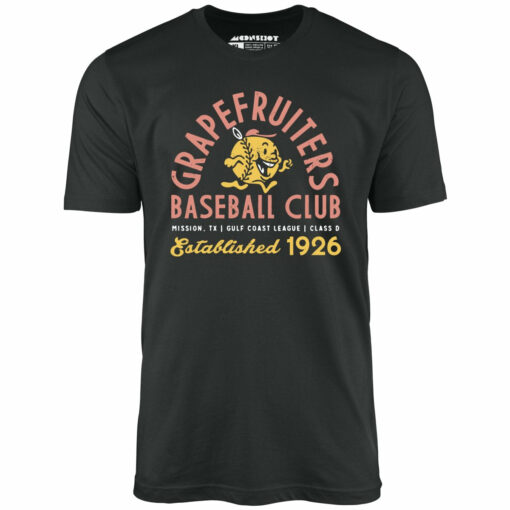 Mission Grapefruiters – Texas – Vintage Defunct Baseball Teams – Unisex T-Shirt