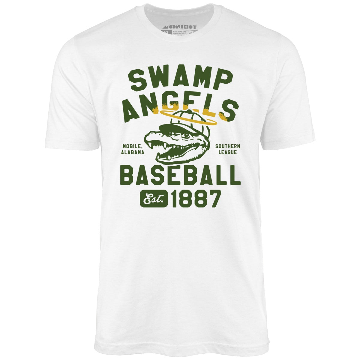 Mobile Swamp Angels - Alabama - Vintage Defunct Baseball Teams - Unisex T-Shirt Mobile Swamp Angels - Alabama - Vintage Defunct Baseball Teams - Unisex T-Shirt