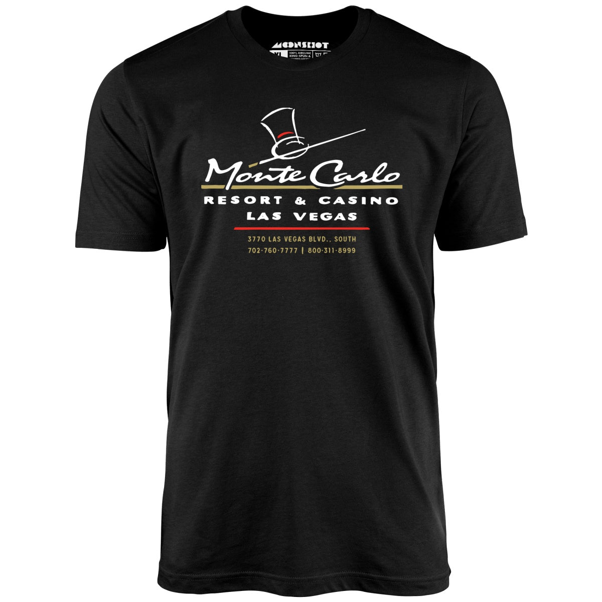 Monte Carlo - Vintage Las Vegas - Unisex T-Shirt Monte Carlo - Vintage Las Vegas - Unisex T-Shirt