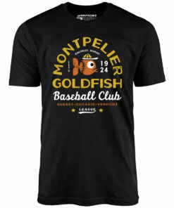 Montpelier Goldfish – Vermont – Vintage Defunct Baseball Teams – Unisex T-Shirt