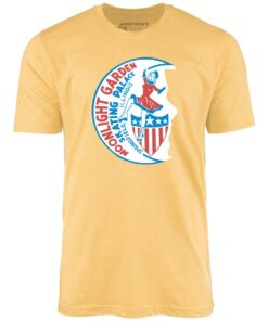 Moonlight Garden Skating Palace – Springfield, IL – Vintage Roller Rink – Unisex T-Shirt