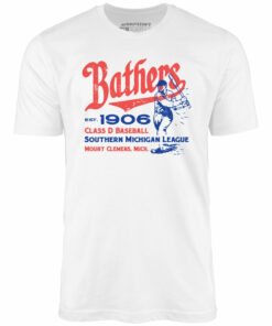 Mount Clemens Bathers – Michigan – Vintage Defunct Baseball Teams – Unisex T-Shirt Mount Clemens Bathers – Michigan – Vintage Defunct Baseball Teams – Unisex T-Shirt