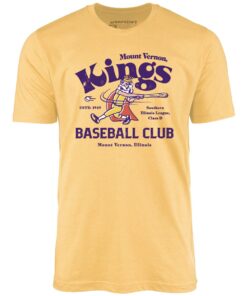 Mount Vernon Kings – Illinois – Vintage Defunct Baseball Teams – Unisex T-Shirt Mount Vernon Kings – Illinois – Vintage Defunct Baseball Teams – Unisex T-Shirt