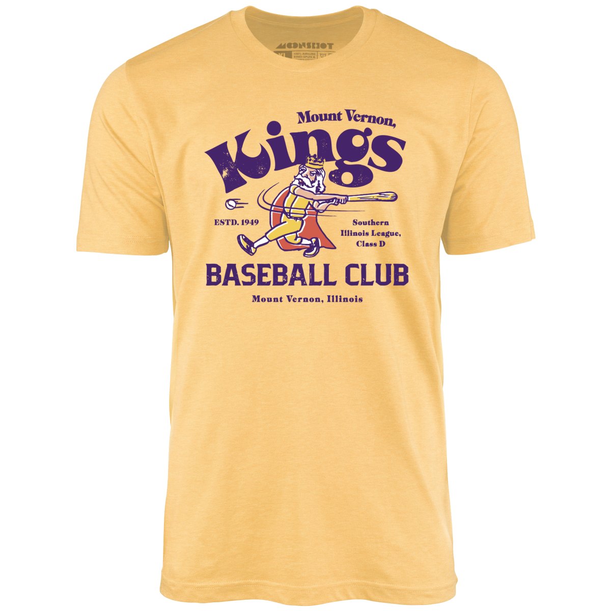 Mount Vernon Kings - Illinois - Vintage Defunct Baseball Teams - Unisex T-Shirt Mount Vernon Kings - Illinois - Vintage Defunct Baseball Teams - Unisex T-Shirt