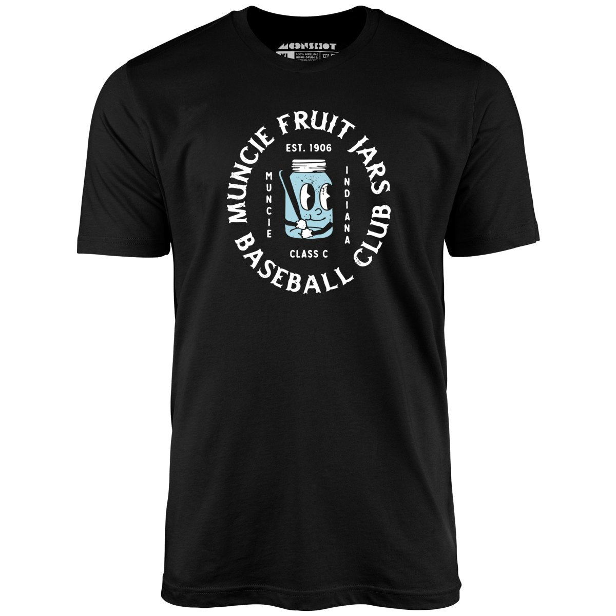 Muncie Fruit Jars - Indiana - Vintage Defunct Baseball Teams - Unisex T-Shirt Muncie Fruit Jars - Indiana - Vintage Defunct Baseball Teams - Unisex T-Shirt