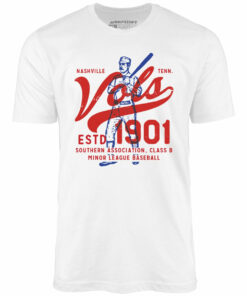 Nashville Vols – Tennessee – Vintage Defunct Baseball Teams – Unisex T-Shirt Nashville Vols – Tennessee – Vintage Defunct Baseball Teams – Unisex T-Shirt