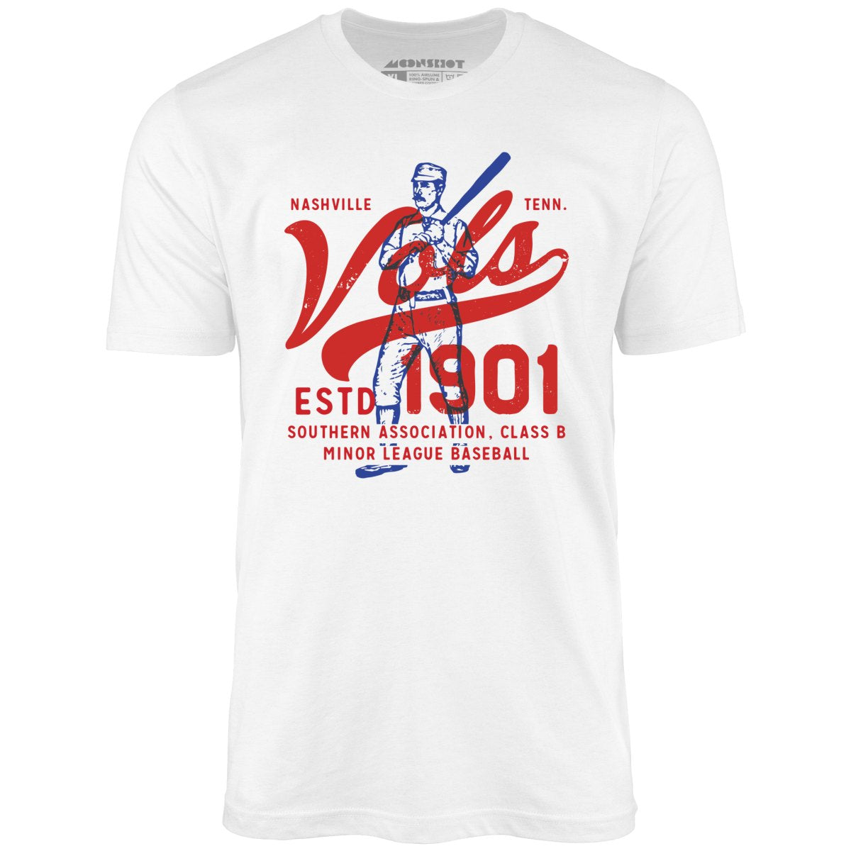 Nashville Vols - Tennessee - Vintage Defunct Baseball Teams - Unisex T-Shirt Nashville Vols - Tennessee - Vintage Defunct Baseball Teams - Unisex T-Shirt