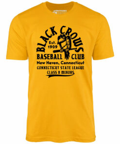 New Haven Black Crows – Connecticut – Vintage Defunct Baseball Teams – Unisex T-Shirt