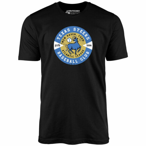New Haven Texas Steers – Connecticut – Vintage Defunct Baseball Teams – Unisex T-Shirt