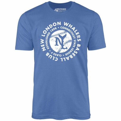 New London Whalers – Connecticut – Vintage Defunct Baseball Teams – Unisex T-Shirt