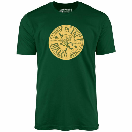 New Planet – Chicago, IL – Vintage Roller Rink – Unisex T-Shirt