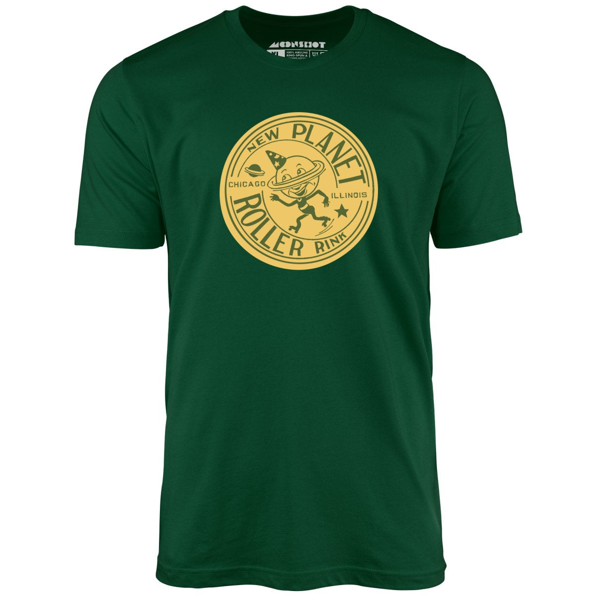 New Planet - Chicago, IL - Vintage Roller Rink - Unisex T-Shirt New Planet - Chicago, IL - Vintage Roller Rink - Unisex T-Shirt