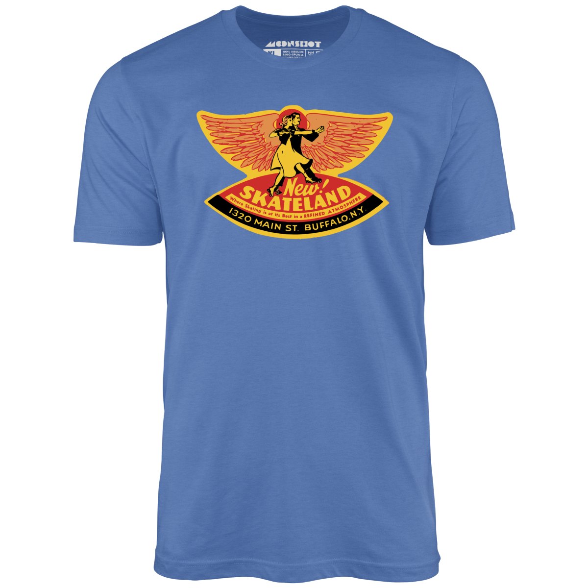New Skateland - Buffalo, NY - Vintage Roller Rink - Unisex T-Shirt New Skateland - Buffalo, NY - Vintage Roller Rink - Unisex T-Shirt
