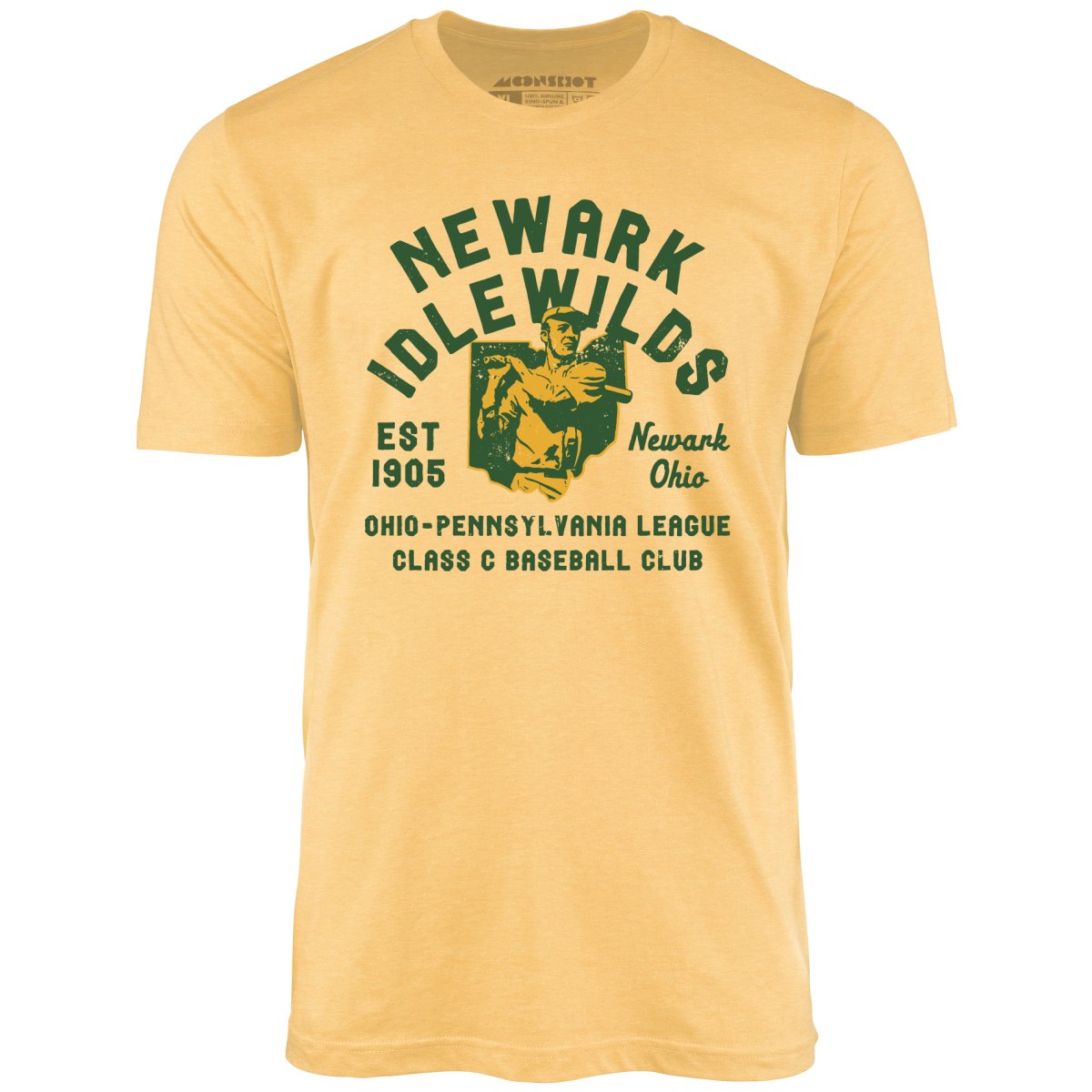 Newark Idlewilds - Ohio - Vintage Defunct Baseball Teams - Unisex T-Shirt Newark Idlewilds - Ohio - Vintage Defunct Baseball Teams - Unisex T-Shirt