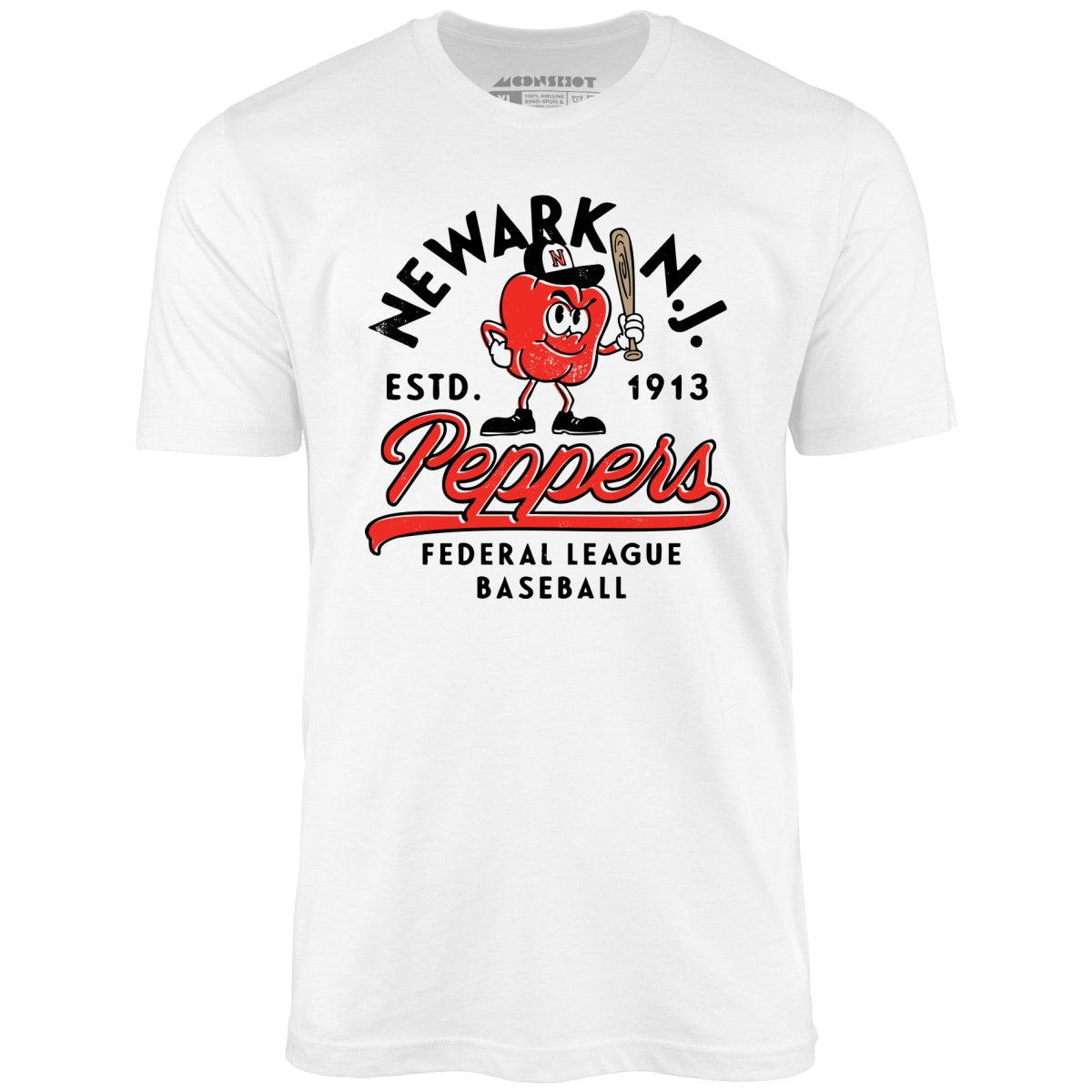 Newark Peppers - New Jersey - Vintage Defunct Baseball Teams - Unisex T-Shirt Newark Peppers - New Jersey - Vintage Defunct Baseball Teams - Unisex T-Shirt