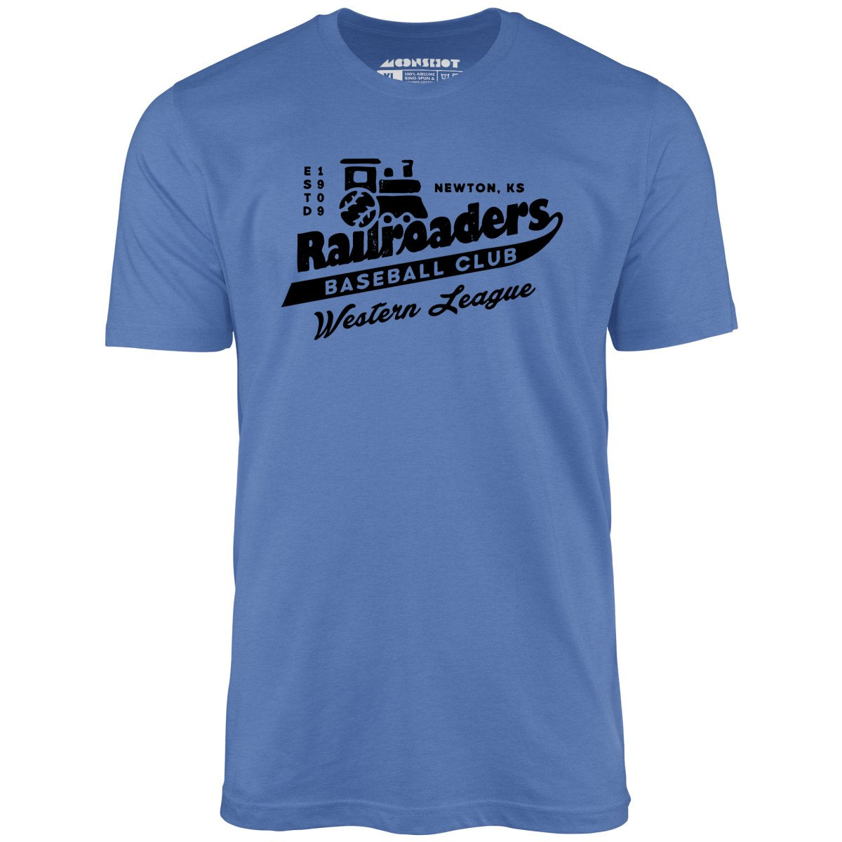 Newton Railroaders - Kansas - Vintage Defunct Baseball Teams - Unisex T-Shirt Newton Railroaders - Kansas - Vintage Defunct Baseball Teams - Unisex T-Shirt