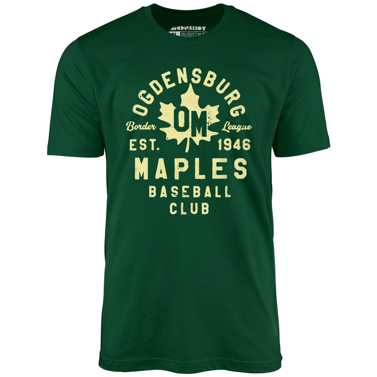 Ogdensburg Maples - New York - Vintage Defunct Baseball Teams - Unisex T-Shirt Ogdensburg Maples - New York - Vintage Defunct Baseball Teams - Unisex T-Shirt