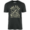 One Eyed Willie’s Boat Rentals – Unisex T-Shirt