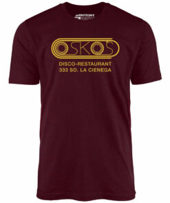 Osko’s – Los Angeles, CA – Vintage Nightclub – Unisex T-Shirt Osko’s – Los Angeles, CA – Vintage Nightclub – Unisex T-Shirt