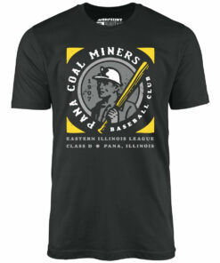 Pana Coal Miners – Illinois – Vintage Defunct Baseball Teams – Unisex T-Shirt
